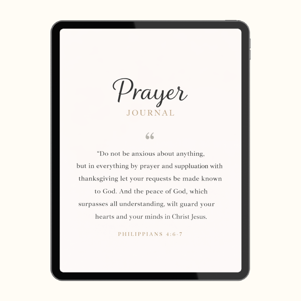 Prayer Journal Ebook