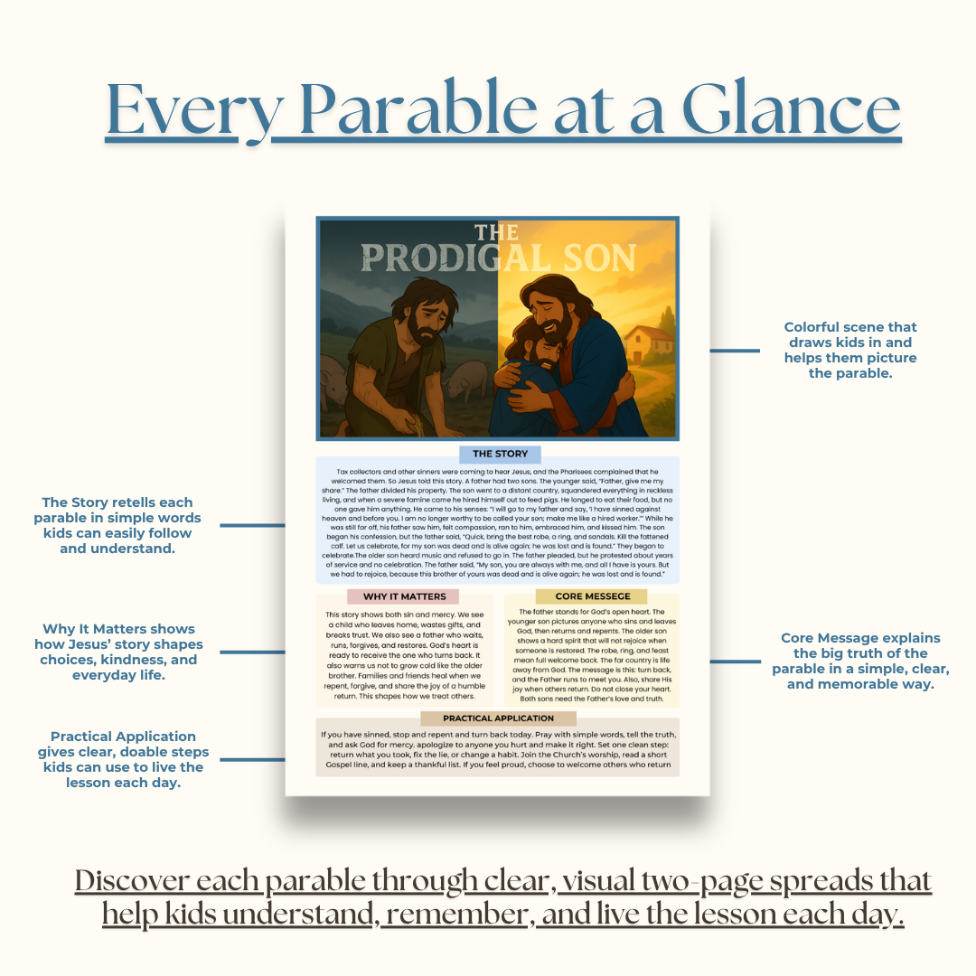 Parables Made Simple For Kids Book